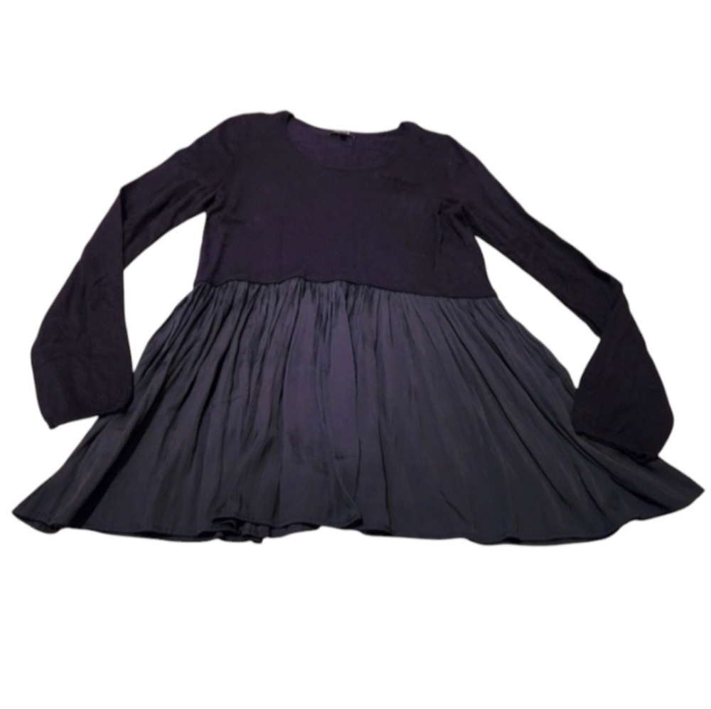 Women's Torrid Black Flared Tunic Sweater